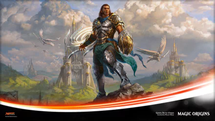 Planeswalker (Magic: The Gathering) Magic Origins (Magic: The Gathering) Gideon Jura Gideon Battle-Forged man made Magic: The Gathering HD Desktop Wallpaper | Background Image