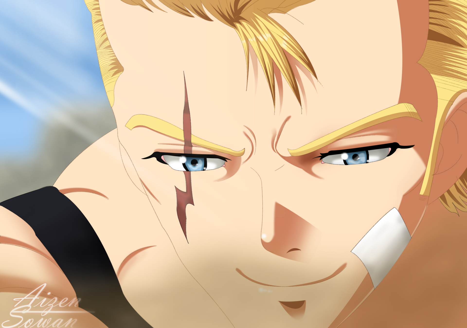 Download Laxus Dreyar Anime Fairy Tail HD Wallpaper by AizenSowan