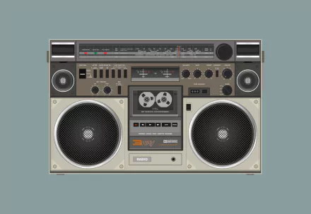  Radio Cassette Player by Fazri Design
