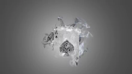 man made card Ace Of Spades HD Desktop Wallpaper | Background Image
