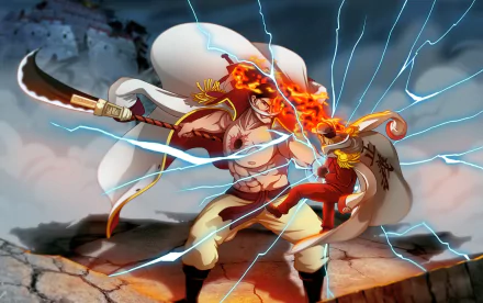 Akainu (One Piece) Edward Newgate Anime One Piece HD Desktop Wallpaper | Background Image