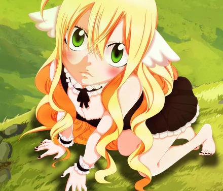 Mavis Vermilion Anime Fairy Tail HD Desktop Wallpaper | Background Image