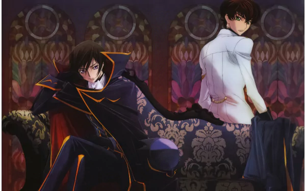 Suzaku Kururugi Lelouch Lamperouge Anime Code Geass HD Desktop Wallpaper | Background Image