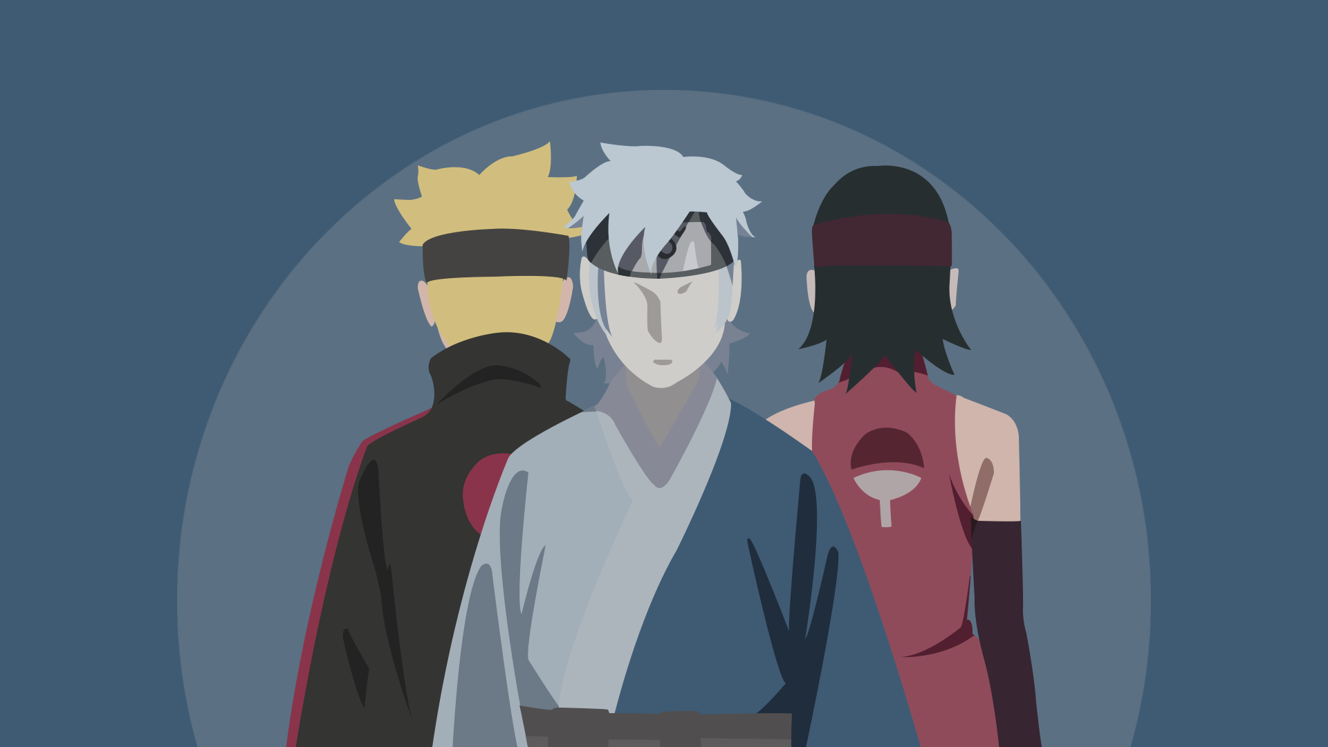 Desenhos: Naruto e Sasuke  Boruto, Sarada e Mitsuki - #Destaque