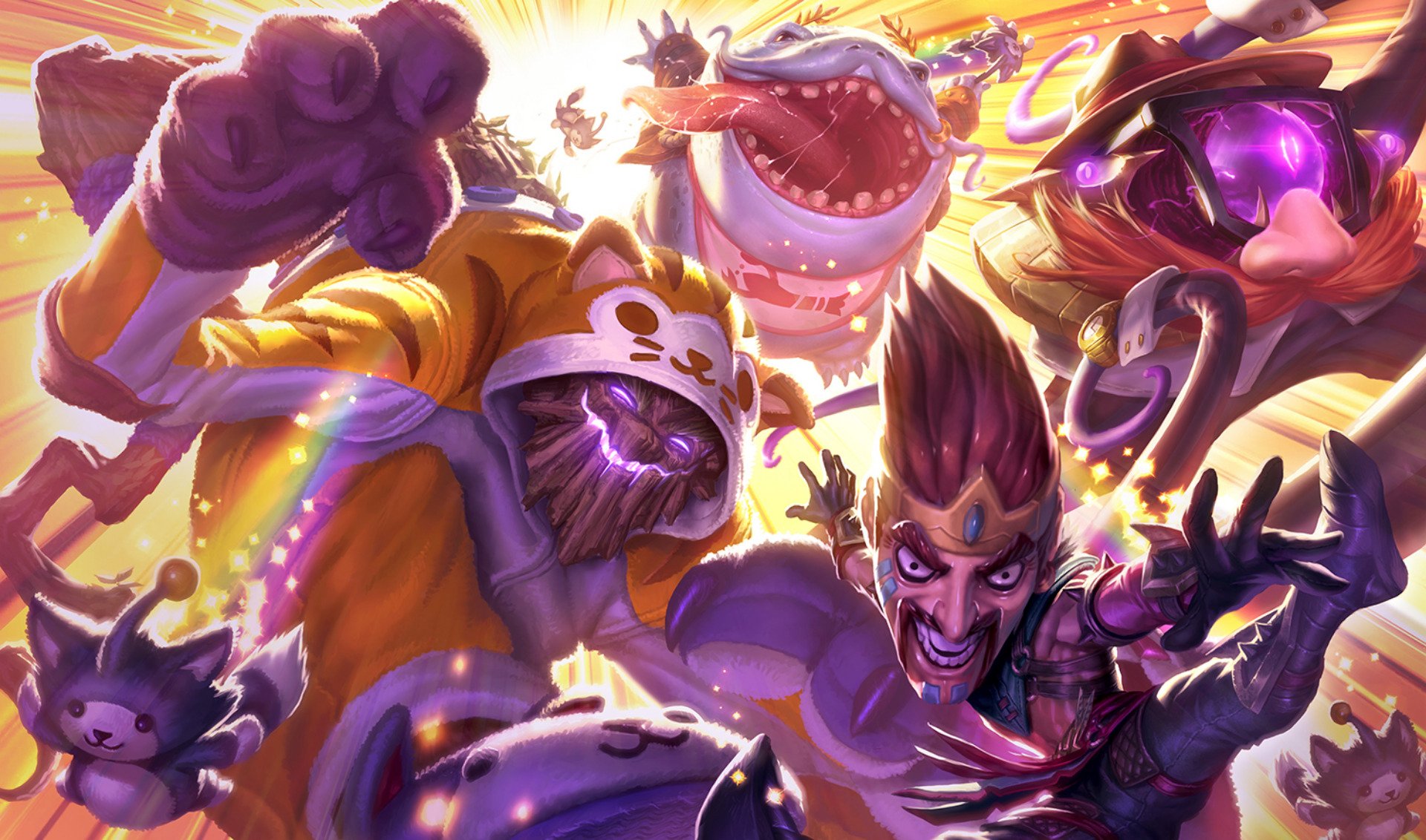 Download Vel'koz (League Of Legends) Draven (League Of Legends) Video Game League Of Legends HD Wallpaper by Alvin Lee