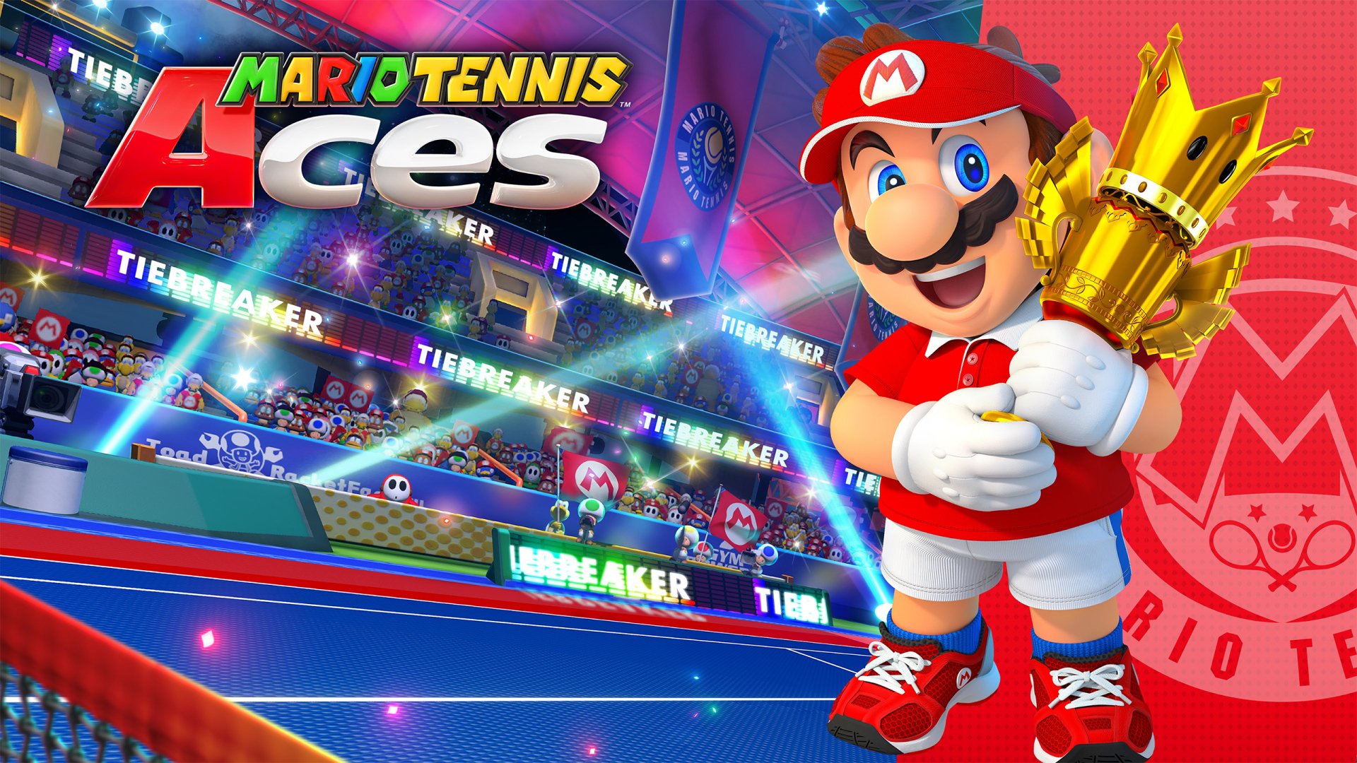 Download Mario Video Game Mario Tennis Aces HD Wallpaper