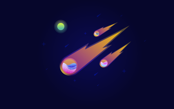 Sci Fi Meteor HD Wallpaper | Background Image