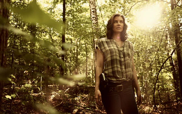 Lauren Cohan Maggie Greene TV Show The Walking Dead HD Desktop Wallpaper | Background Image