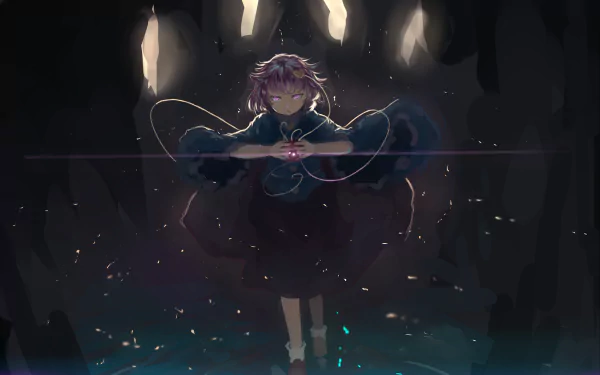 Satori Komeiji Anime Touhou HD Desktop Wallpaper | Background Image