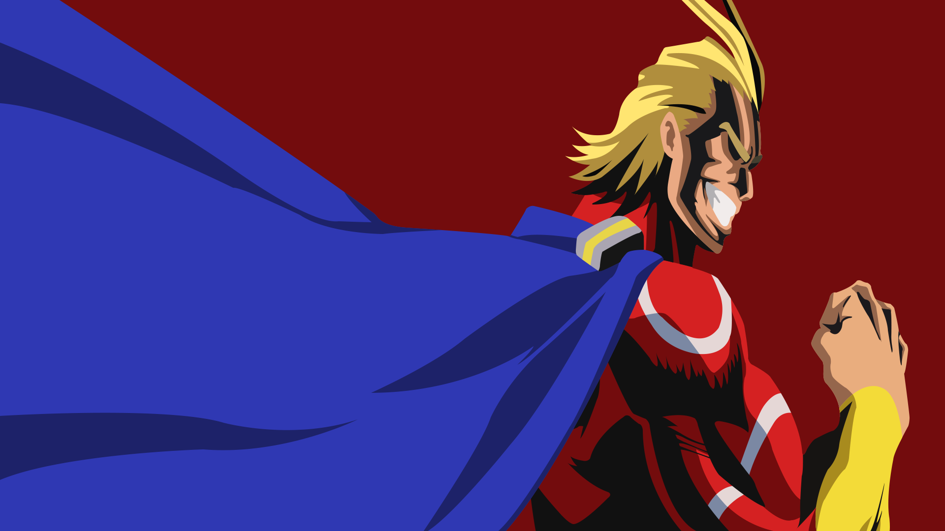 All Might from My Hero Academia Wallpaper for Dekstop HD ...