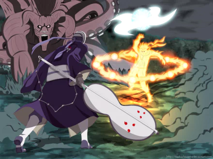Killer Bee (Naruto) Obito Uchiha Anime Naruto HD Desktop Wallpaper | Background Image