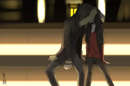 Tei Azuma Izaya Orihara yaoi Anime Durarara!! HD Desktop Wallpaper | Background Image