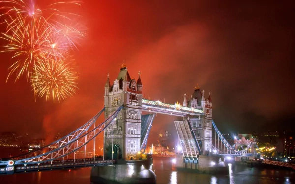 man made Tower Bridge HD Desktop Wallpaper | Background Image