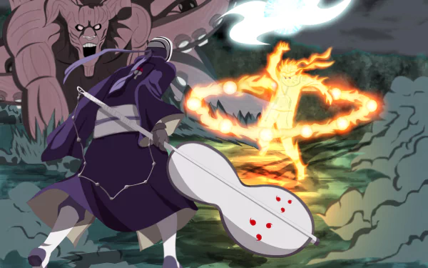 Killer Bee (Naruto) Obito Uchiha Anime Naruto HD Desktop Wallpaper | Background Image