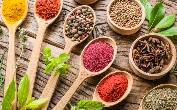 spices herbs star anise still life food Herbs and Spices HD Desktop Wallpaper | Background Image