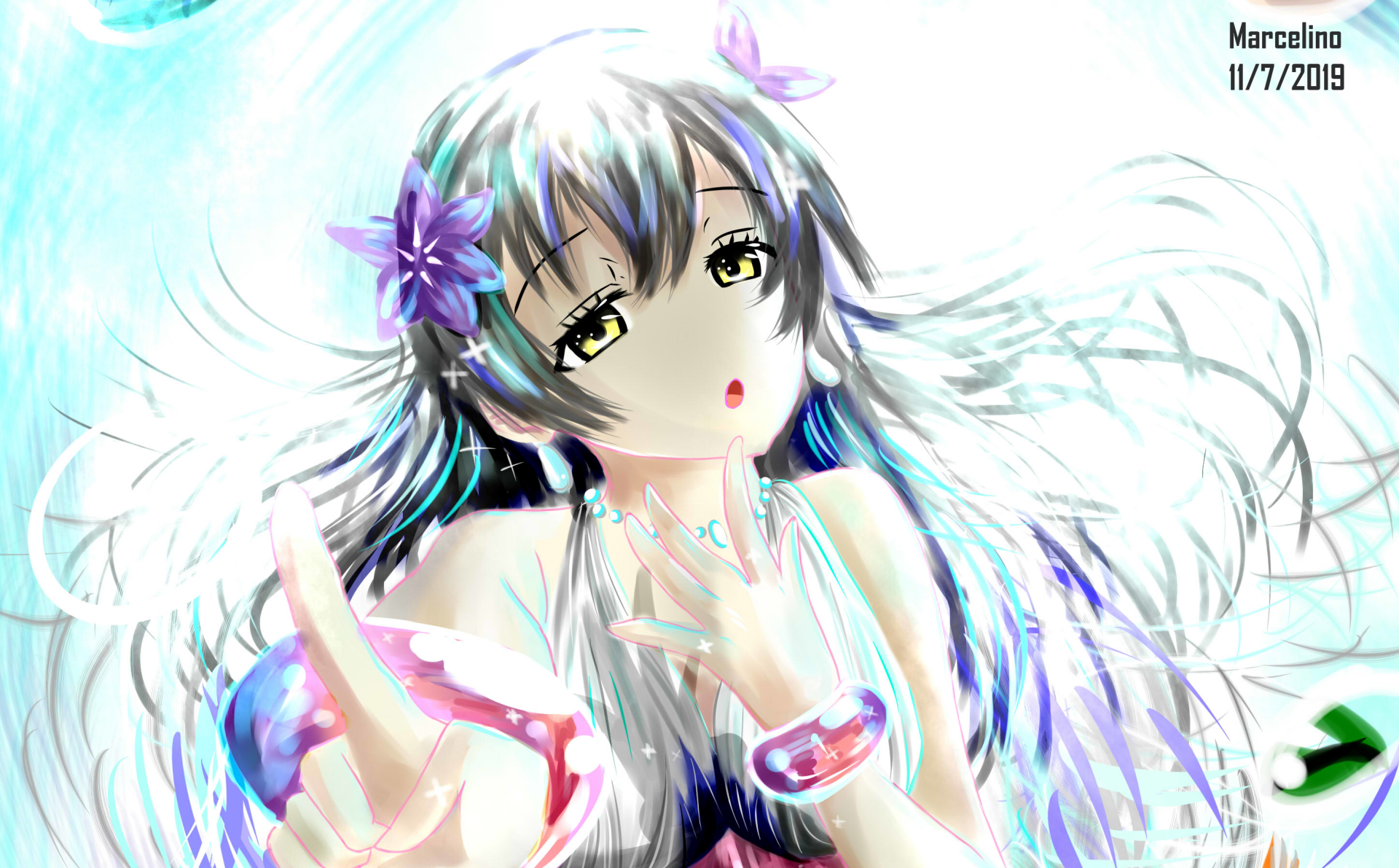 Download Umi Sonoda Anime Love Live! HD Wallpaper by mike.zen