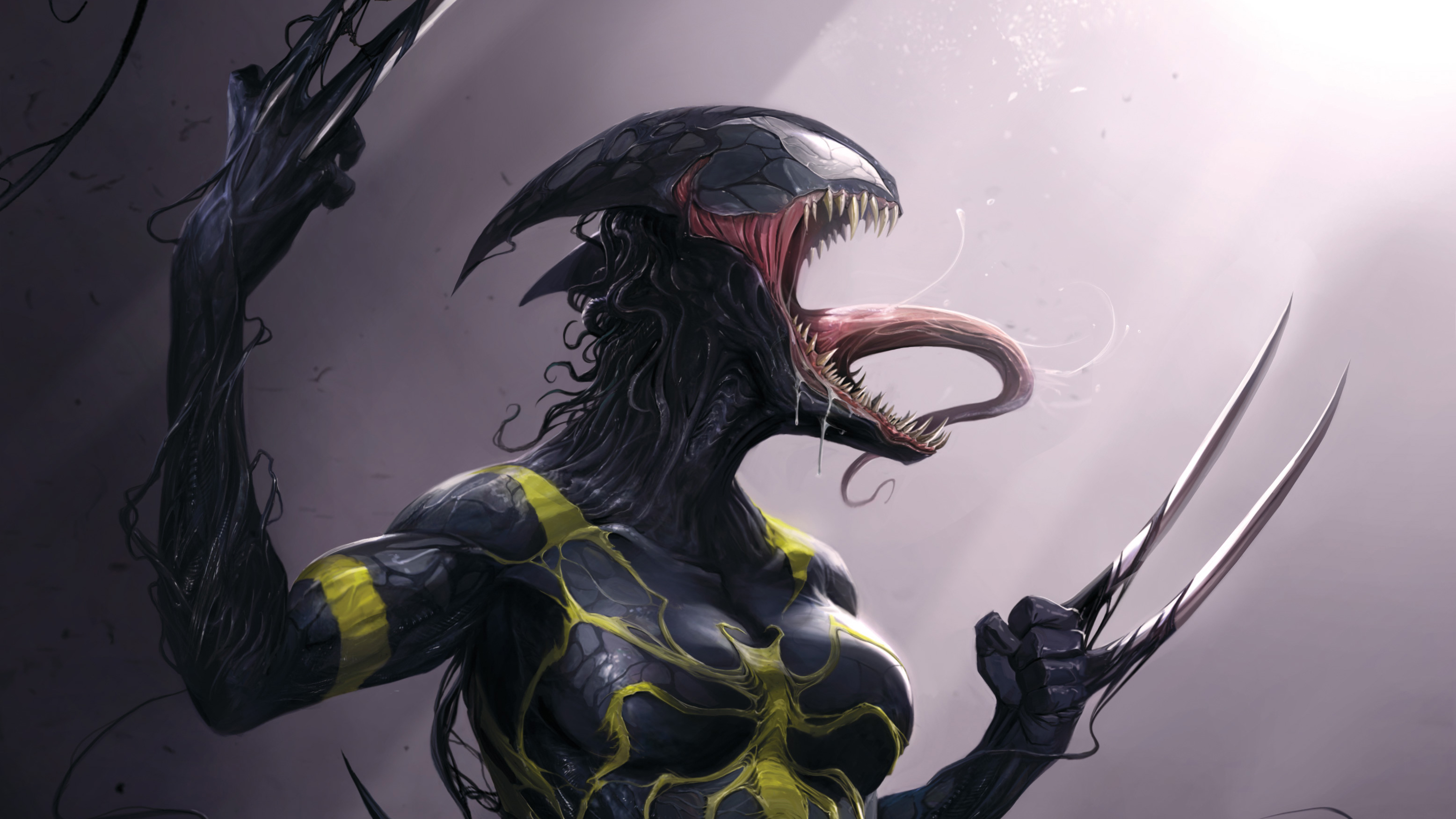 venom web wallpaper