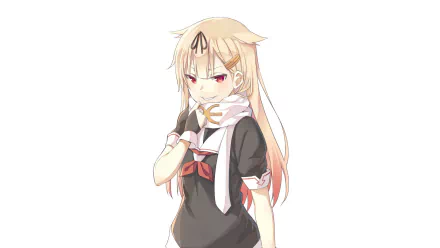 Yuudachi (Kancolle) Anime Kantai Collection HD Desktop Wallpaper | Background Image