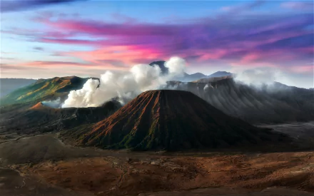  Volcano in Indonesia