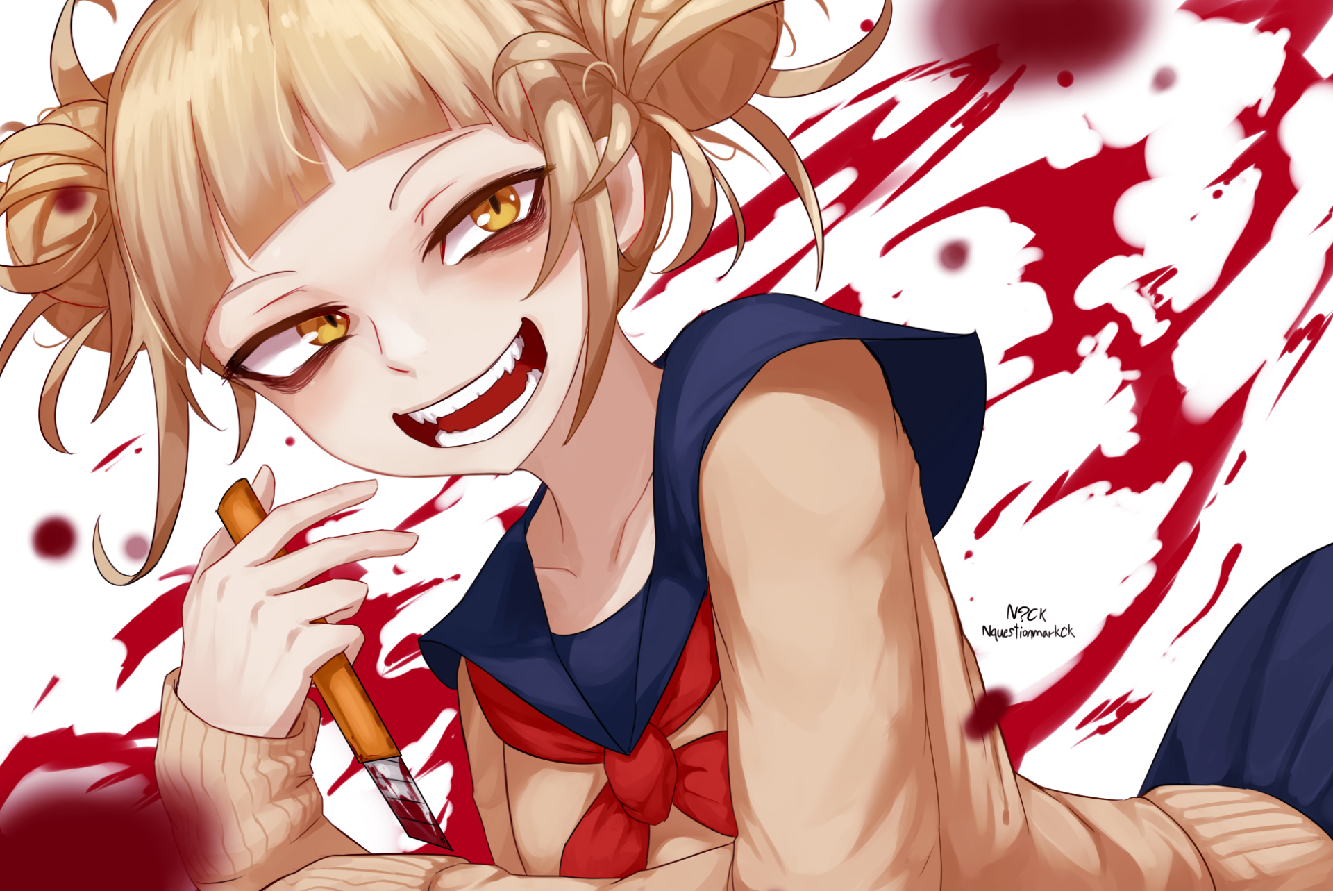 Download Himiko Toga Anime My Hero Academia HD Wallpaper by NquestionmarkCK