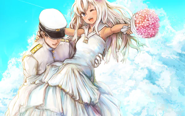 wedding admiral Anime love HD Desktop Wallpaper | Background Image