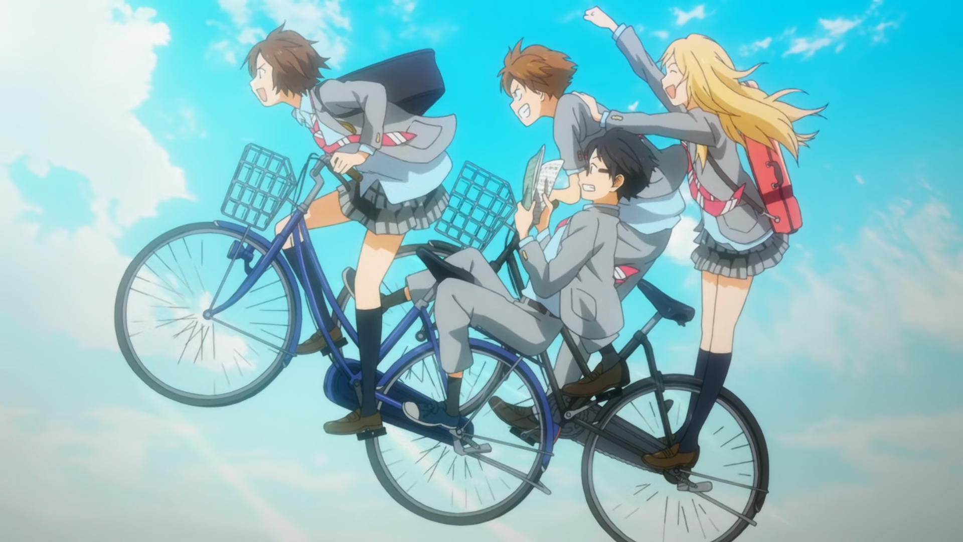 Download Bicycle Kousei Arima Tsubaki Sawabe Ryota Watari