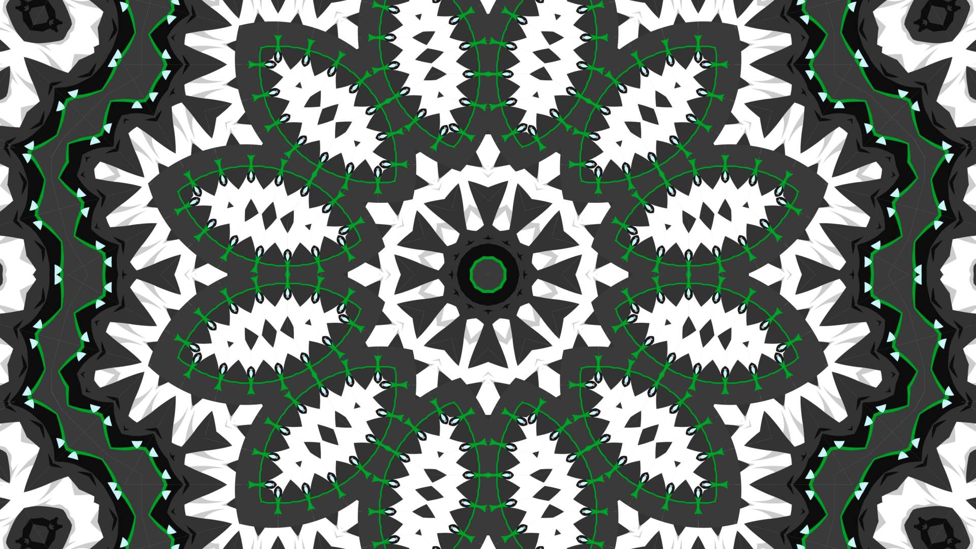 Download Green Abstract Kaleidoscope Abstract Green 4k Ultra HD ...