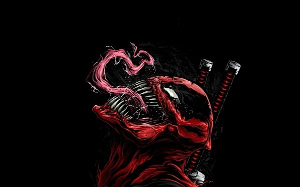 Comics Crossover Deadpool Venom HD Wallpaper | Background Image