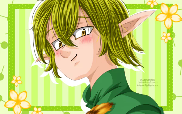 pointed ears fairy Helbram (The Seven Deadly Sins) Anime The Seven Deadly Sins HD Desktop Wallpaper | Background Image