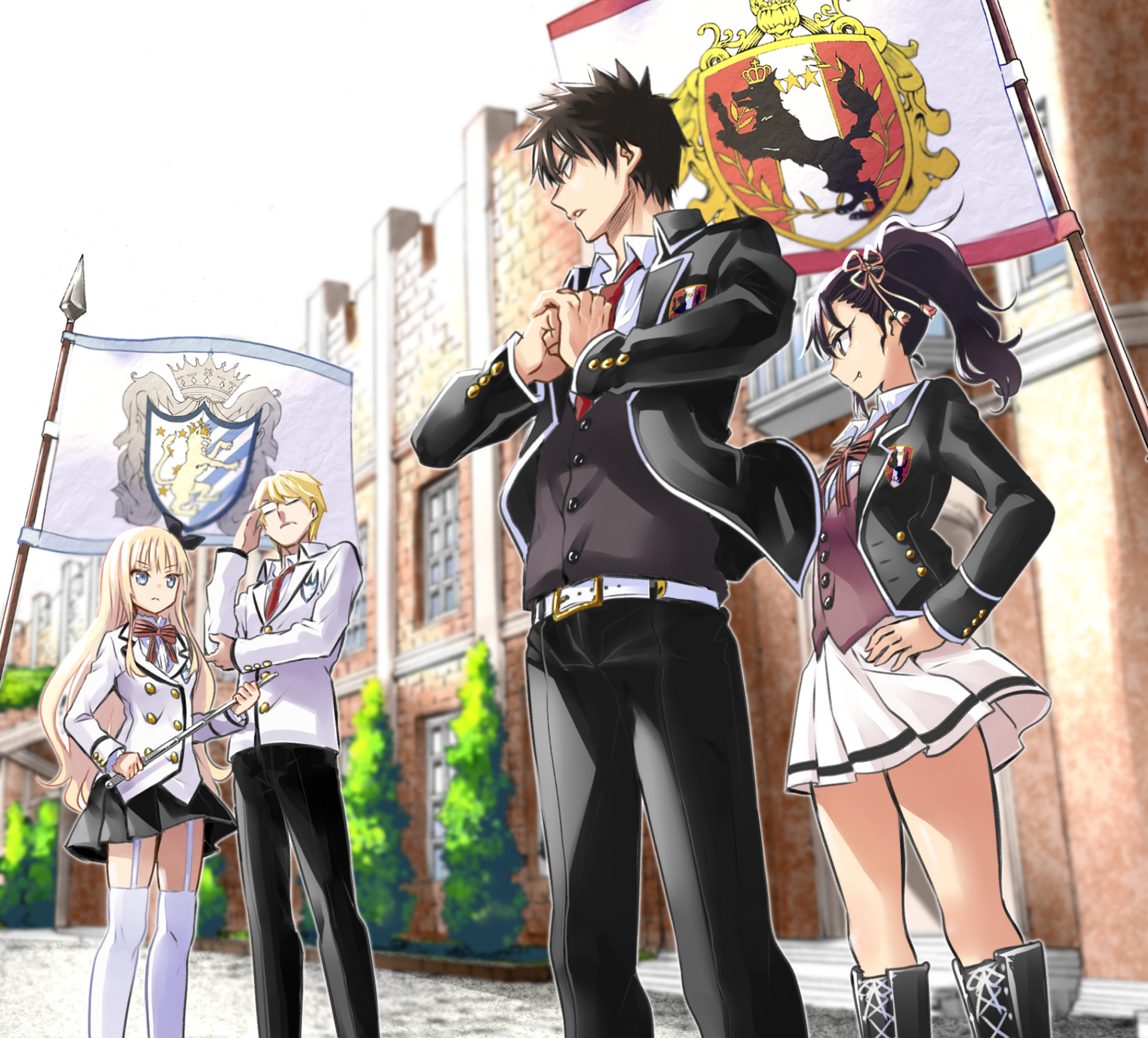 Anime Kishuku Gakkou No Juliet HD Wallpaper | Background Image