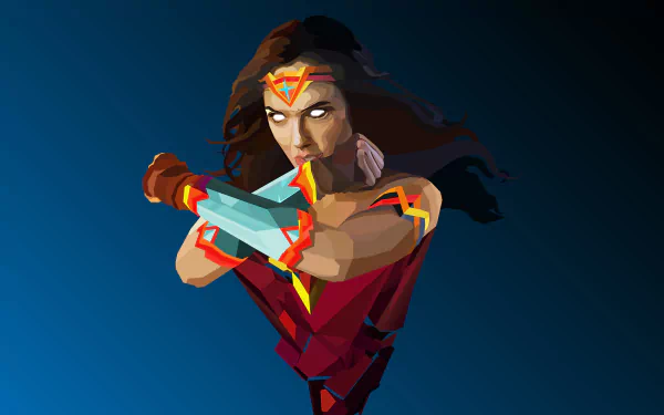 facets Comic Wonder Woman HD Desktop Wallpaper | Background Image