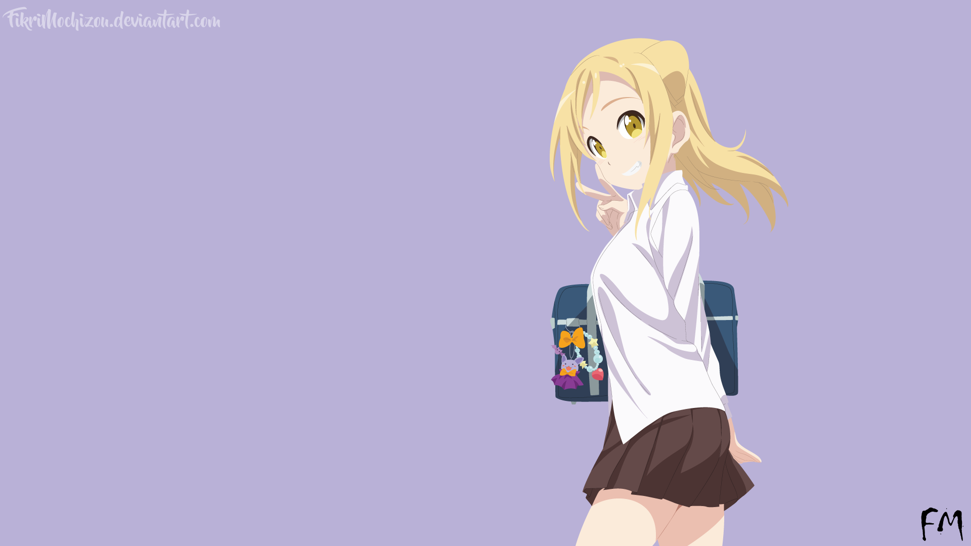 Download Hikari Takanashi Anime Interviews With Monster Girls HD Wallpaper by Muhammad FIkri
