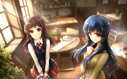 Reika Kitakami Shiho Kitazawa Anime THE iDOLM@STER: Million Live! HD Desktop Wallpaper | Background Image