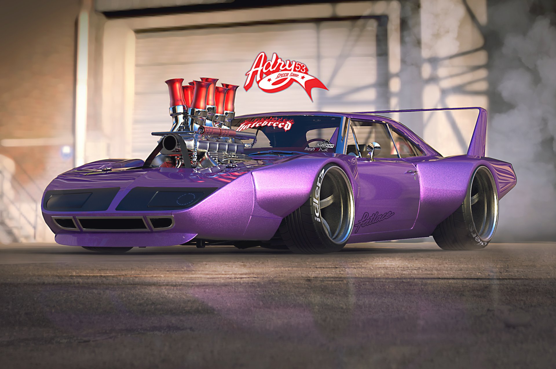 Download Purple Car Vehicle Plymouth Superbird HD Wallpaper by Timothy Adry Emmanuel