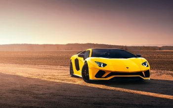 Yellow Lamborghini Car Hd Wallpaper
