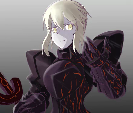 Saber Alter Anime Fate/Grand Order HD Desktop Wallpaper | Background Image