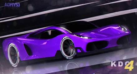 purple car vehicle artistic HD Desktop Wallpaper | Background Image