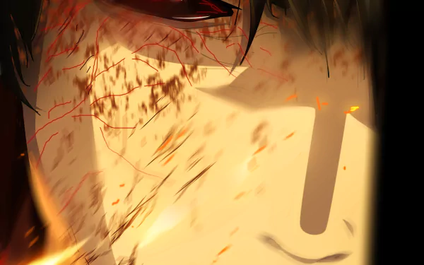 Koutarou Amon from Tokyo Ghoul:re featured in a high-definition desktop wallpaper.