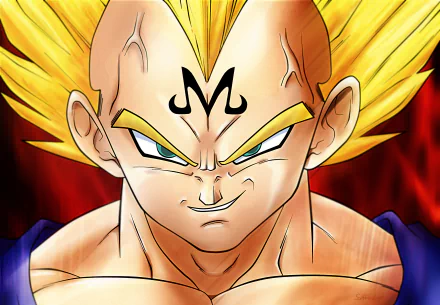 Vegeta (Dragon Ball) Anime Dragon Ball Z Majin Vegeta HD Desktop Wallpaper | Background Image