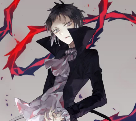 Ryūnosuke Akutagawa Anime Bungou Stray Dogs HD Desktop Wallpaper | Background Image