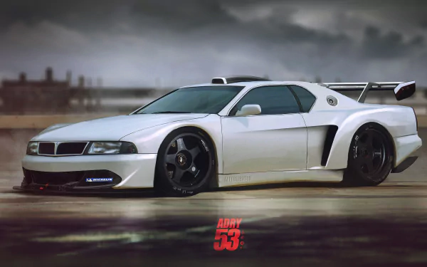 white car vehicle Mitsubishi Magna HD Desktop Wallpaper | Background Image