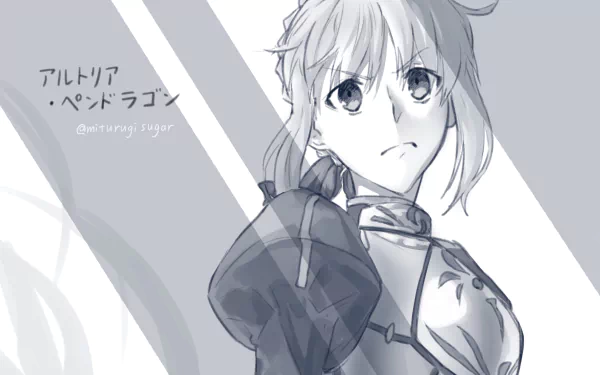 Saber (Fate Series) Anime Fate/Stay Night: Unlimited Blade Works HD Desktop Wallpaper | Background Image