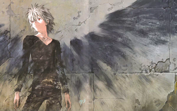 Kaworu Nagisa Anime Neon Genesis Evangelion HD Desktop Wallpaper | Background Image