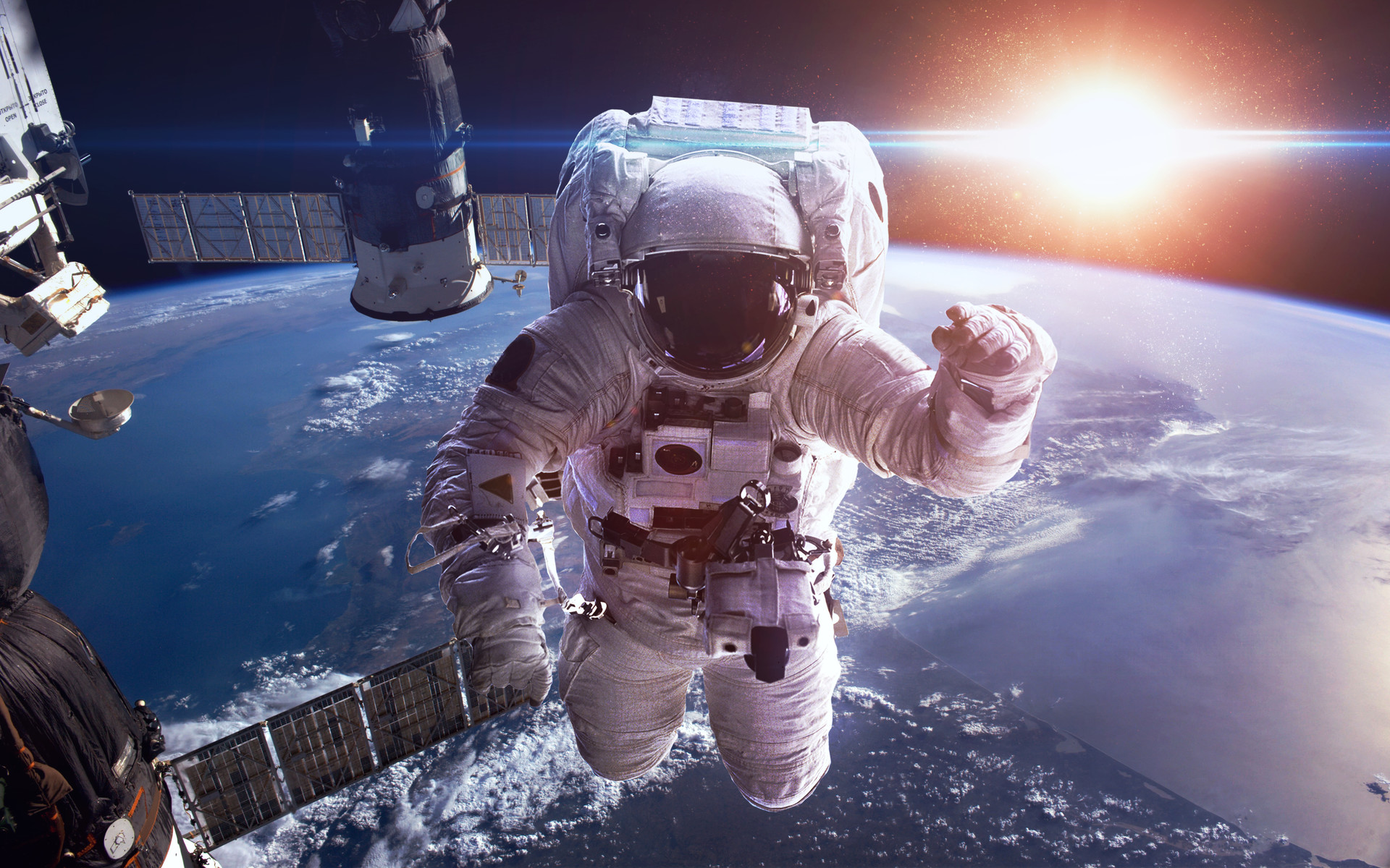 Sci Fi Astronaut HD Wallpaper By Vadim Sadovski