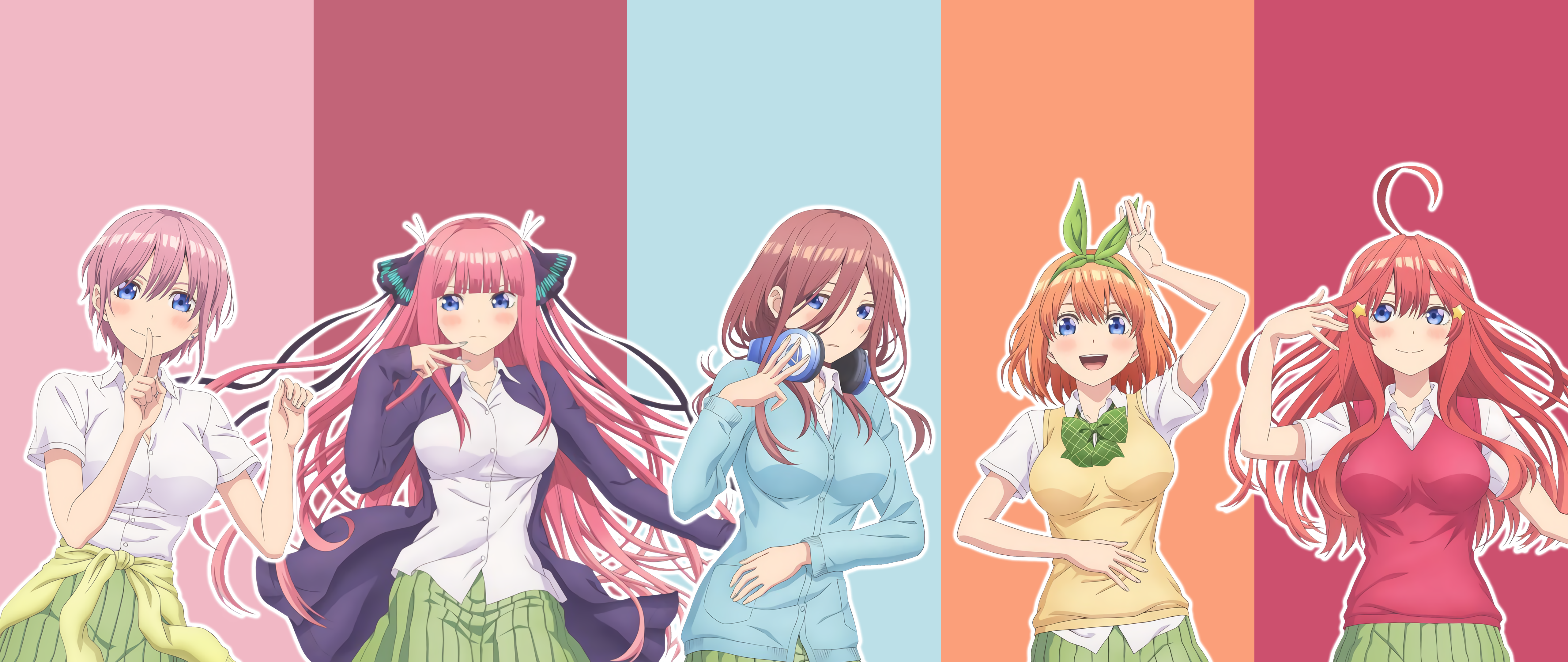 5toubun No Hanayome 21 9 Ultrawide 4k Ultra Hd Wallpaper