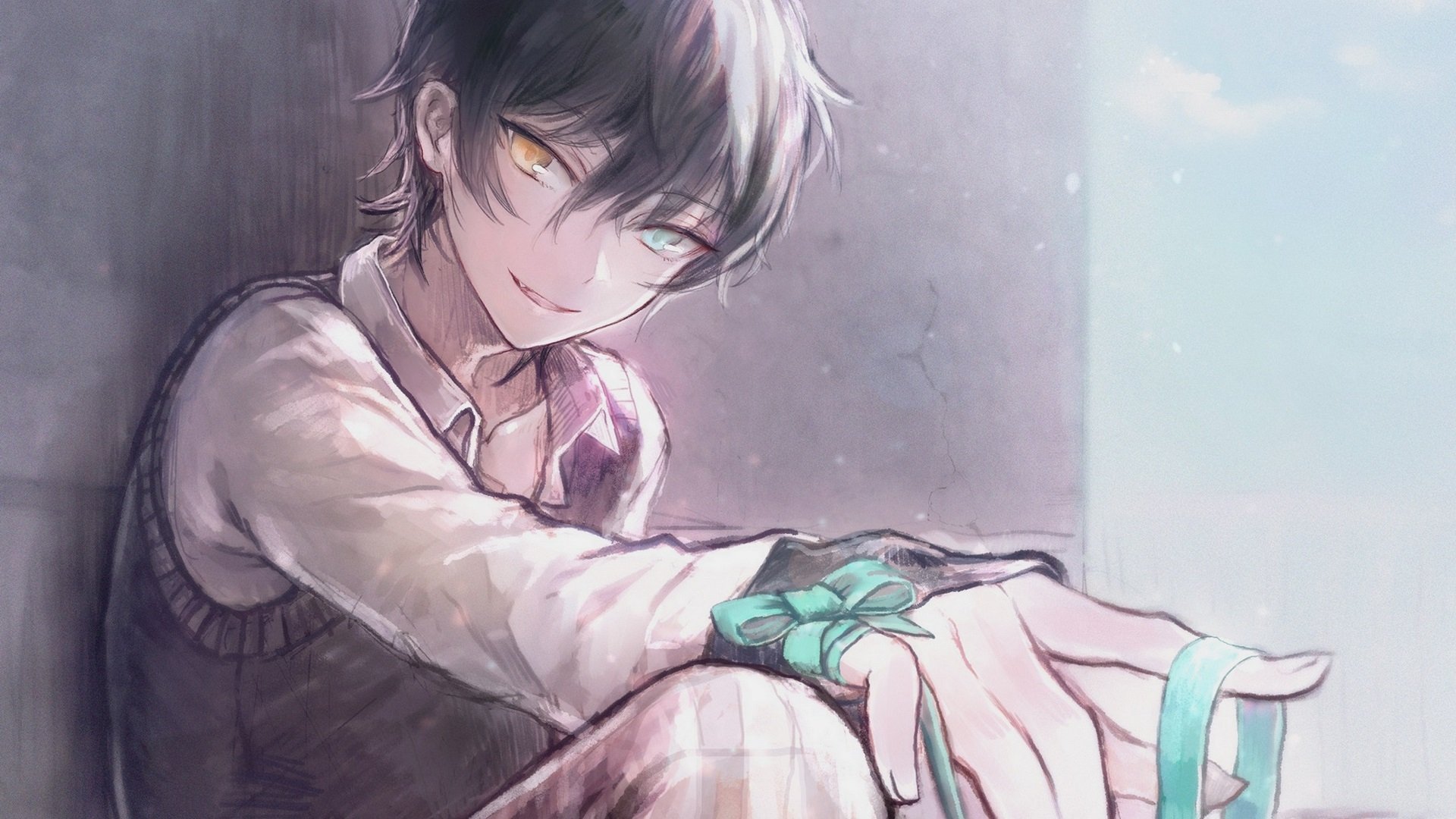 Download Mika Kagehira Heterochromia Ensemble Stars! Video Game HD Wallpaper