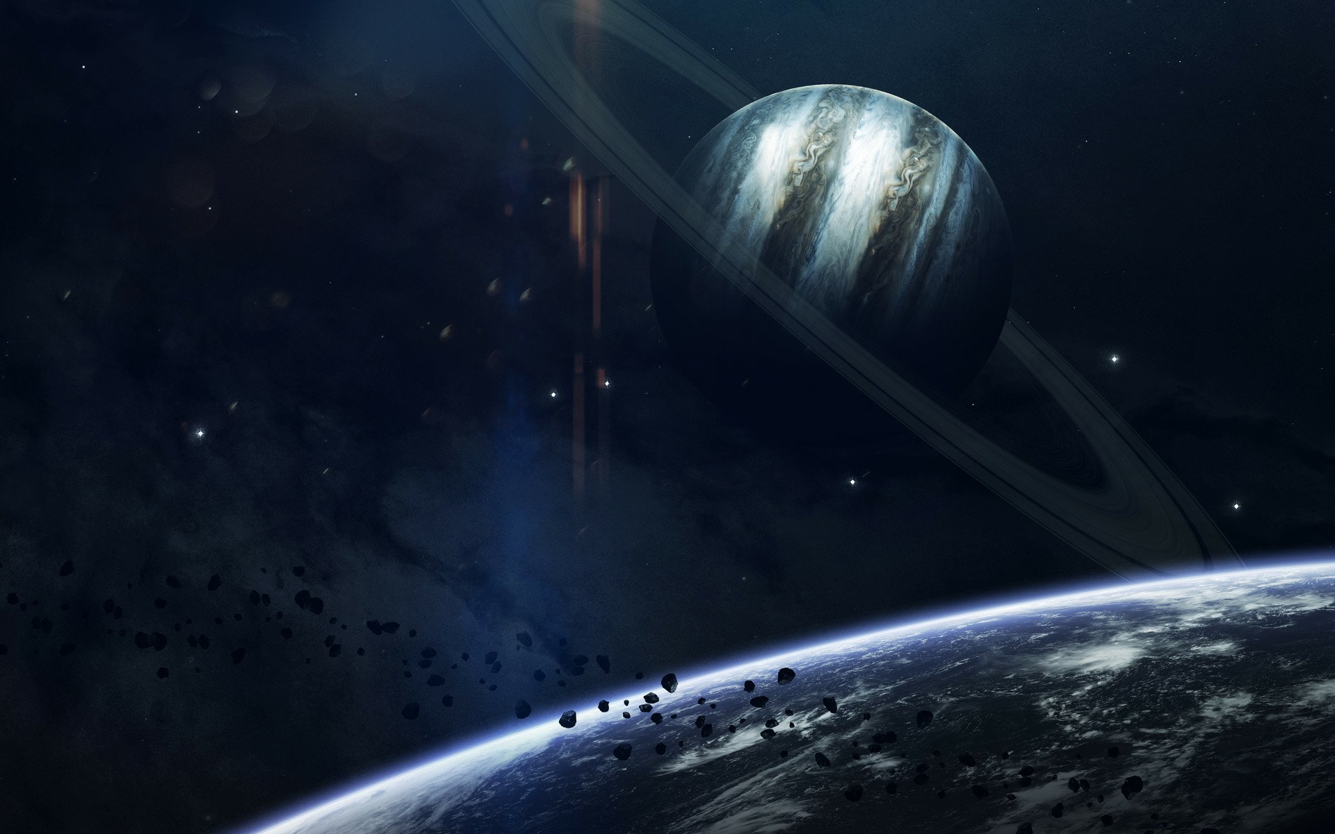 Sci Fi Planet Hd Wallpaper By Vadim Sadovski
