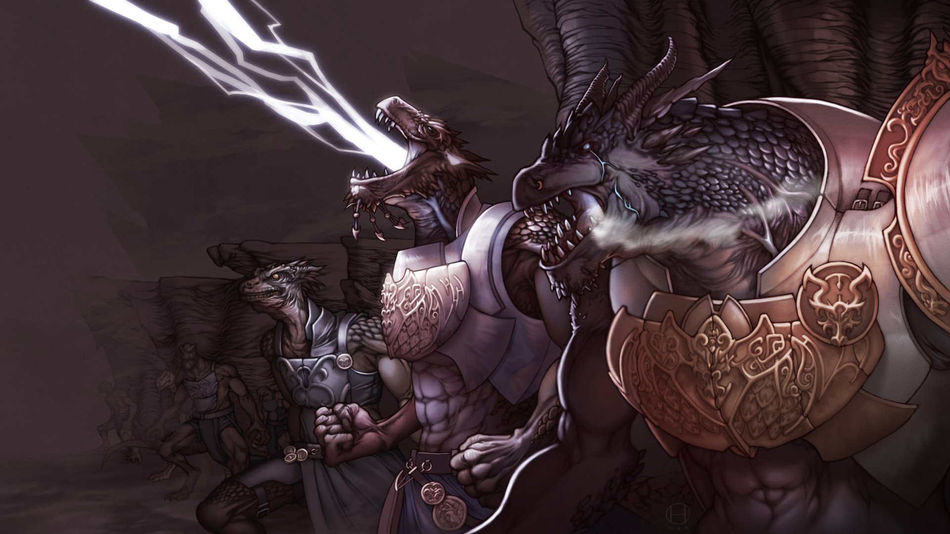 Download Fantasy Warrior Fantasy Warrior HD Wallpaper by Hinchel Or