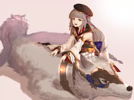 heterochromia Anime Granblue Fantasy HD Desktop Wallpaper | Background Image