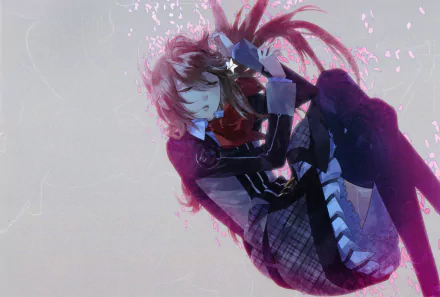 Anime starry sky HD Desktop Wallpaper | Background Image